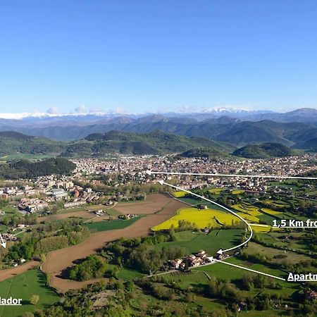 Apartamento "El Lila" - Parking Incluido Olot Kültér fotó
